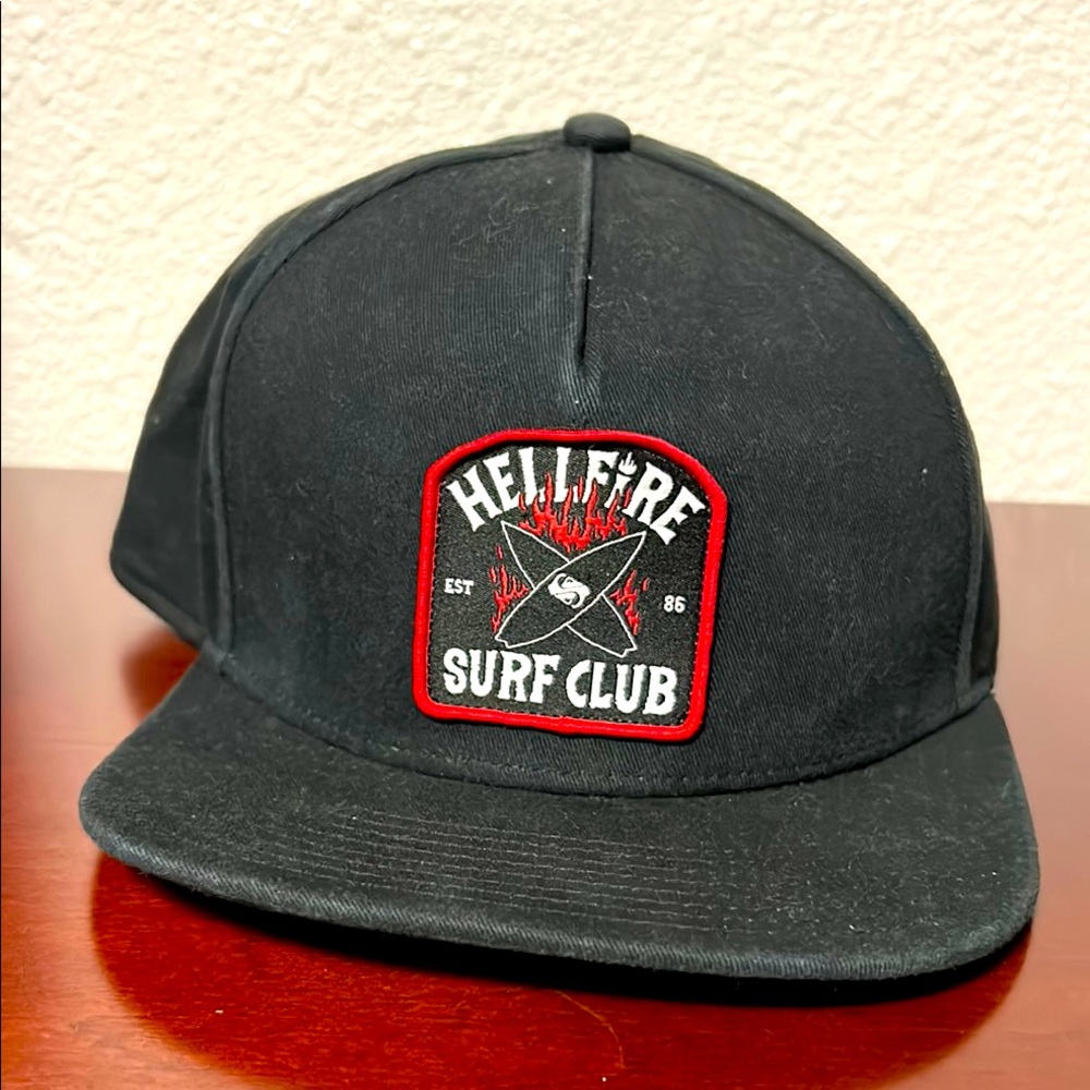 Quiksilver Stranger Things Hellfire Club Snapback Baseball Trucker Cap